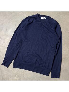 Stone Island Crewneck Sweatshirt Mens XL Navy Heavyweight